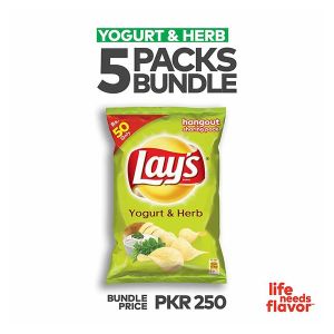 Lay’s Yogurt and Herb Rs 50 Pack Of 5