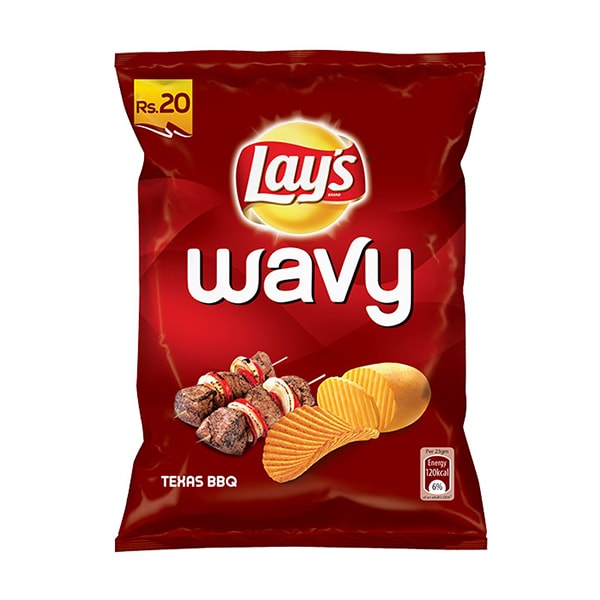 Lays Wavy B.B.Q Chips