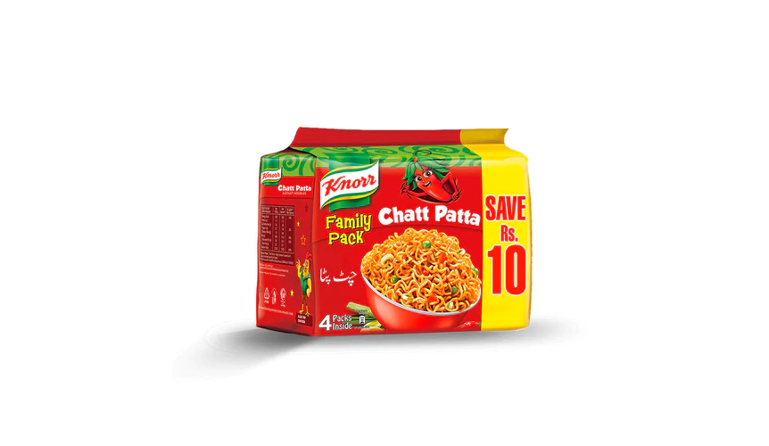 Knorr Chatt Patta Noodles Family Pack 264gm