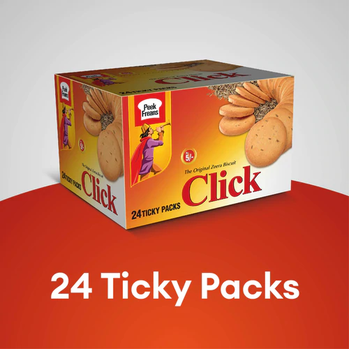 Peek Freans Click Biscuit Ticky Pack of 1×6