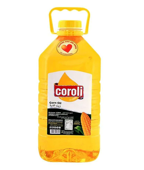 COROLI PURE CORN OIL 4 Litr bottle