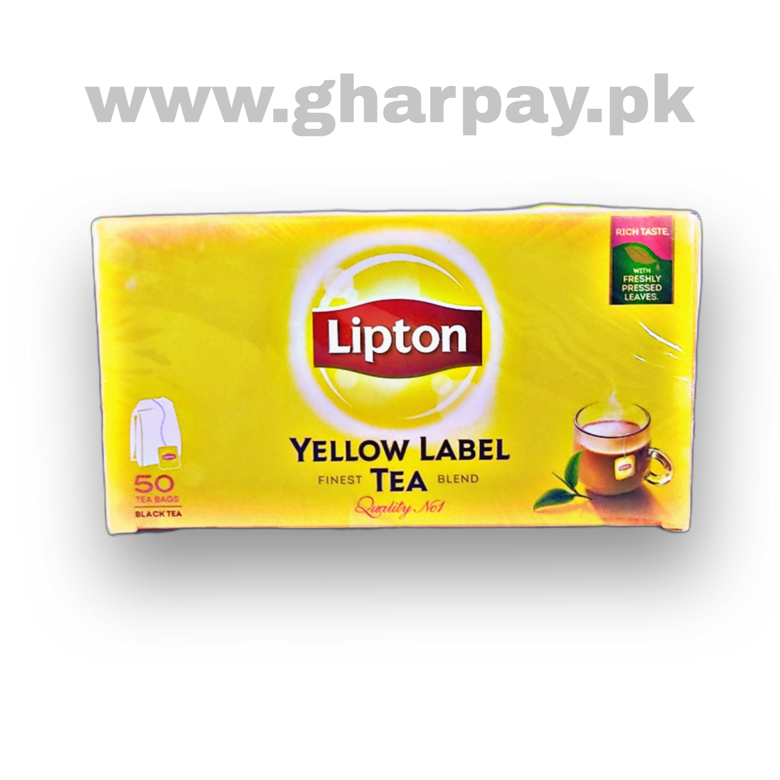 LIPTON yellow label tea bag